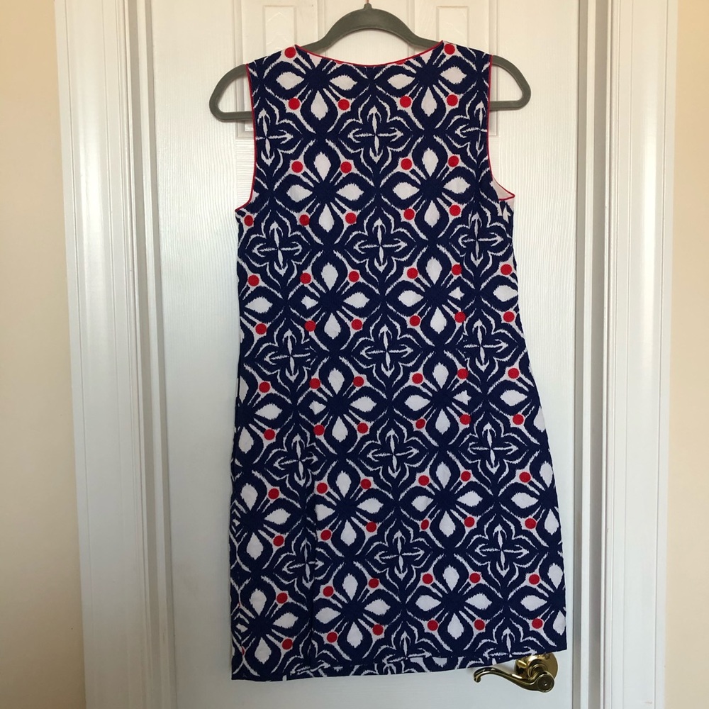 Vineyard Vines Whale Tale Tile Dress - Size 4 - Picture 2 of 4